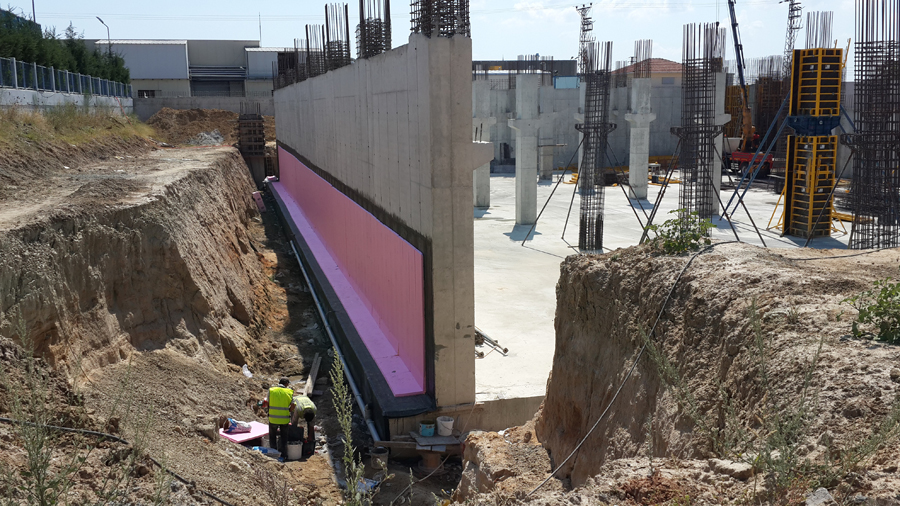 TEMEL-PERDE BETON İZOLASYON UYGULAMALARI